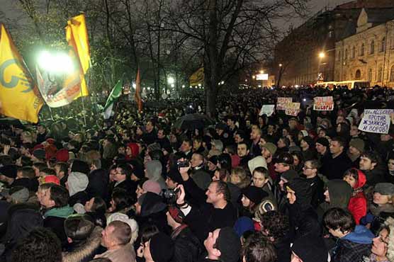 Moscow:Protest against Putin after parliamentary vote