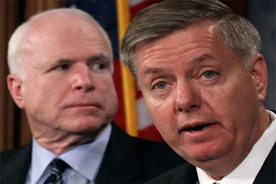 US senators McCain, Graham call for Pak aid cut