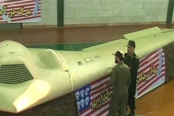 Iran shows captured US drone; 'secret date intact'
