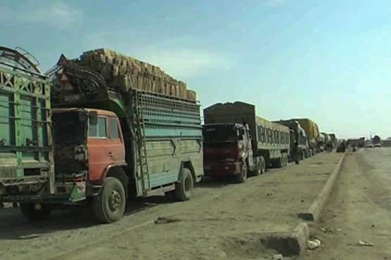 40 ATT containers stopped at Chaman border