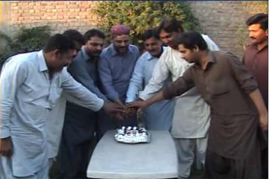 Dunya News 3rd birthday celebrated in Sadiqabad