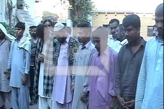 Karachi: Nine accused of target killing held 
