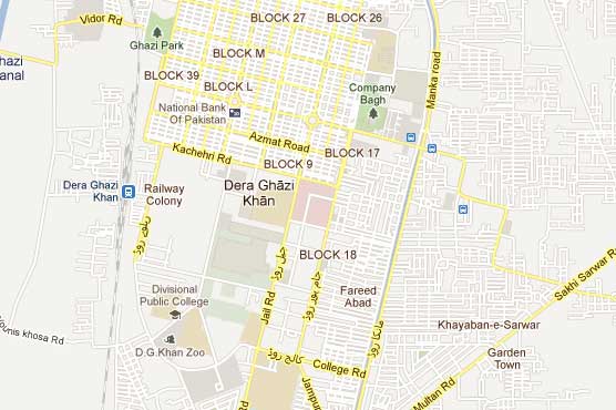 Cylinder blast destroyed market in DG Khan 