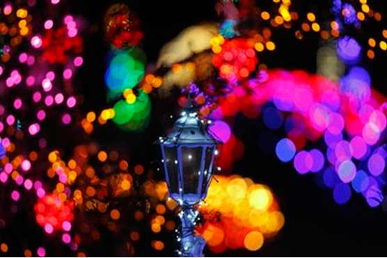 Croat's Christmas now comes with a million lights