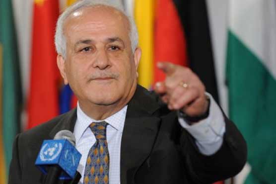 Palestinian envoy to UN for action against Israel