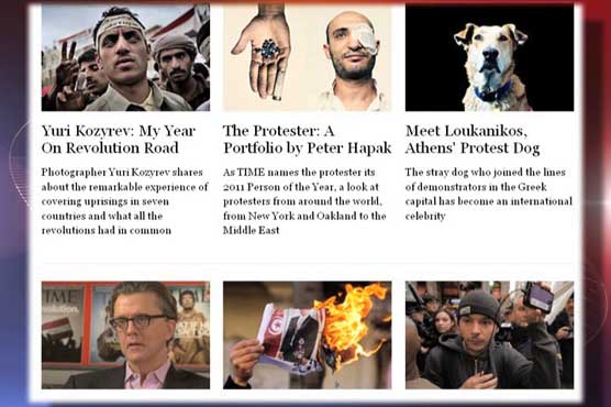 Time names The Protester as person of the year 