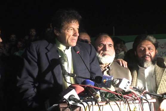 Tsunami of change has started, says Imran
