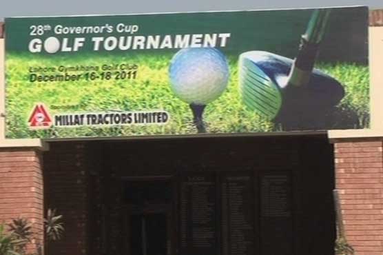 Waleed, Amir share lead in Governors Cup Golf
