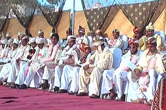 Mass wedding ceremony held in Jhelum
