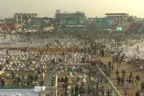 PML-N rally begins in Gujranwala
