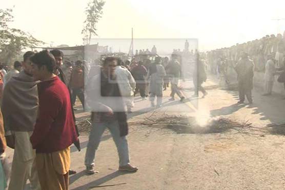Police killing sparks protest in Faisalabad