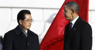 Hu Jintao reaches China after Us visit