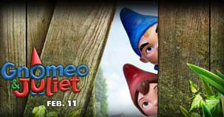 Gnomeo and Juliet to release on Feb 11