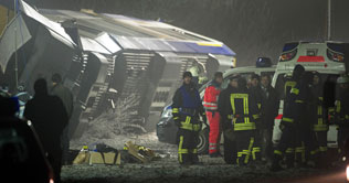 10 killed, 20 injured in German train collision