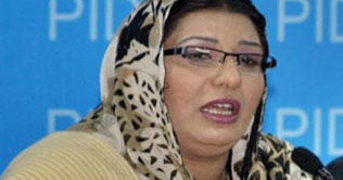 Grand alliance no threat to govt: Firdous 