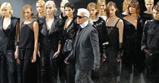 Paris: Chanel's Karl Lagerfeld dazzles fashion world