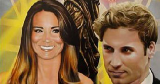 Painting of UK royals unveiled in LA