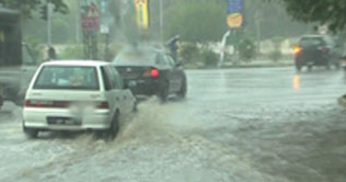 Rain turns weather pleasant in different cities