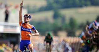 Tour De France: Sanchez wins incident-filled stage 9