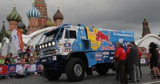 Silk Way rally: Peterhansel, Kabirov win stage two