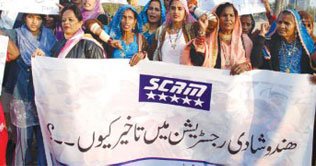 Hyderabad: Hindus protest against non-registration of marriage