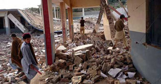 Two Bara schools blown up 
