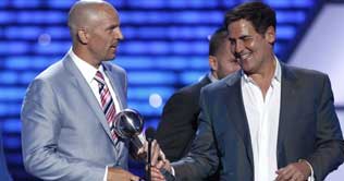 Hollywood collidea with sports at ESPY Awards