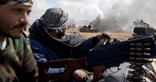 Libyan rebels close to take Bregas control