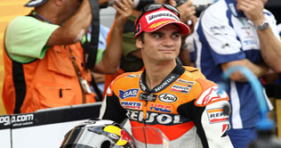 Dani Pedrosa of Spain wins German MotoGP
