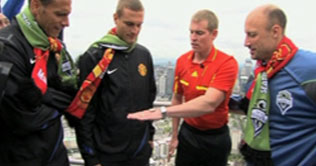 Washington: Toss on tower for football friendly