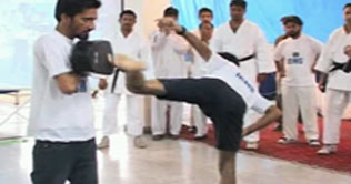 Ahmad sets new record of martial arts kicks