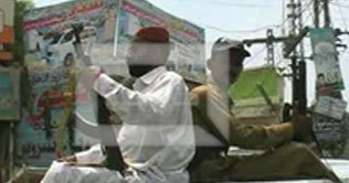 Shikarpur: Shehryar get ministry,party workers' aerial firing