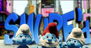 Red carpet premiere of 'The Smurfs' held in New York