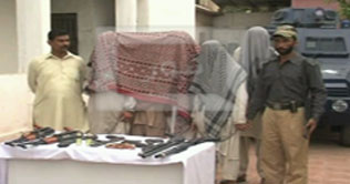 CID Police arrest nine terrorists, impound weapons 