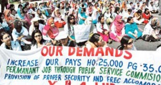 Punjab doctors express solidarity with Quetta colleagues