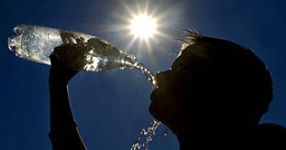 No respite from blazing heat 