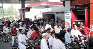 Interrupted petrol supply troubles people 
