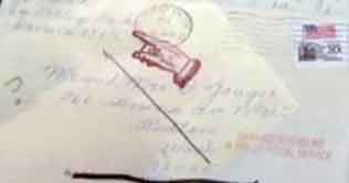 Letter returns after 28 years