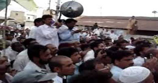  KESC men stage sit-in before head office