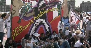 Convoy against drug violence continues to march 