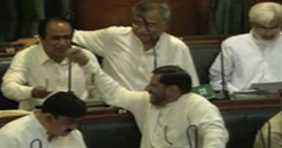 Who did what during the budget session