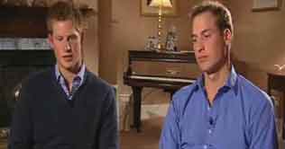 Princes William and Harry mark shoes to avoid mix up