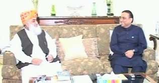 President meets Fazlur Rehman, discuss political situation 