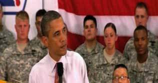 Obama meets with soldiers returning from Afghanistan