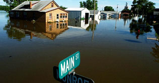 Flood in Missouri River affects several towns in US