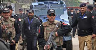 Security high alert at Lahores Aiwan-e-Adal