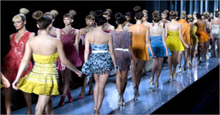 Just Cavalli flies back to the 70s at Milan fashion week