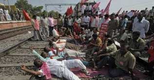 Protestors demand separate state in southern India