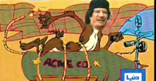 Gaddafi unpopular in Libya, Internet parodies play important role