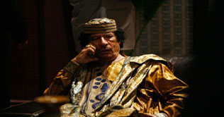 Gaddafi demands lifting of sanctions